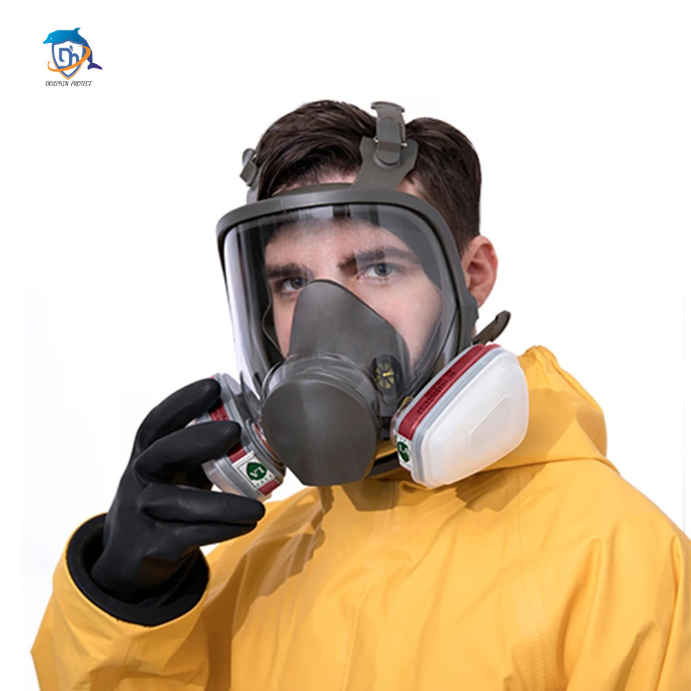 Full face spray protective mas - огляд і ціна Dust Mask Construction