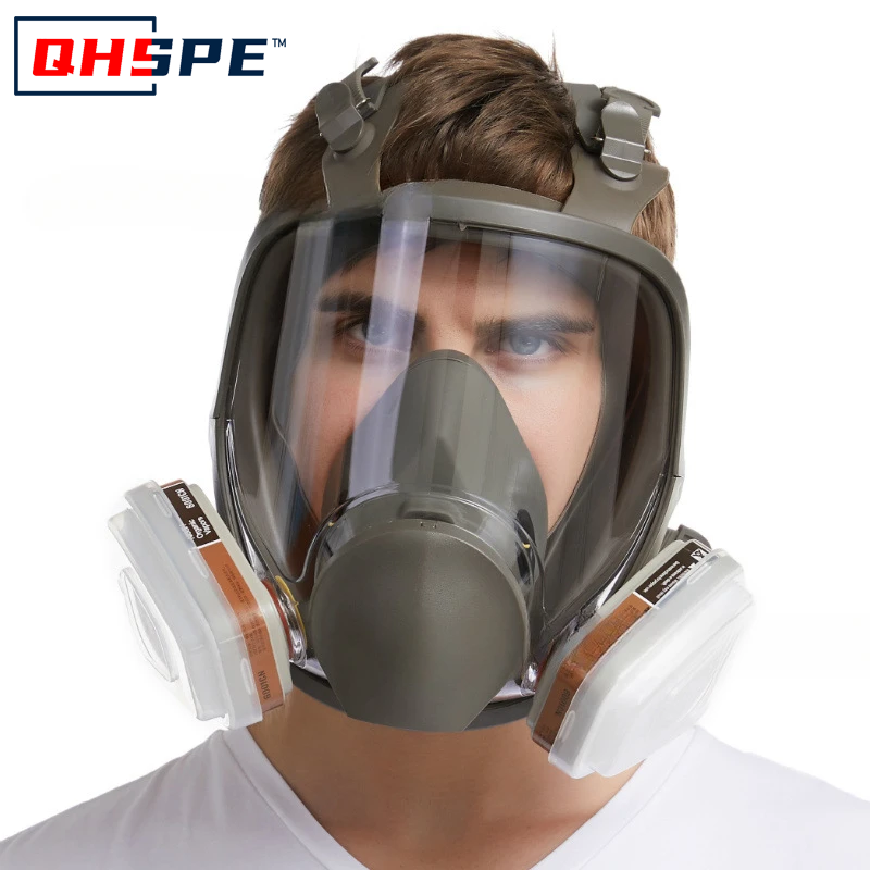 Anti-Fog 6800 Gas Mask Industr - огляд і ціна Dust Mask Construction