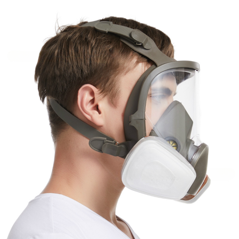 Anti-Fog 6800 Gas Mask Industr - огляд і ціна Dust Mask Construction