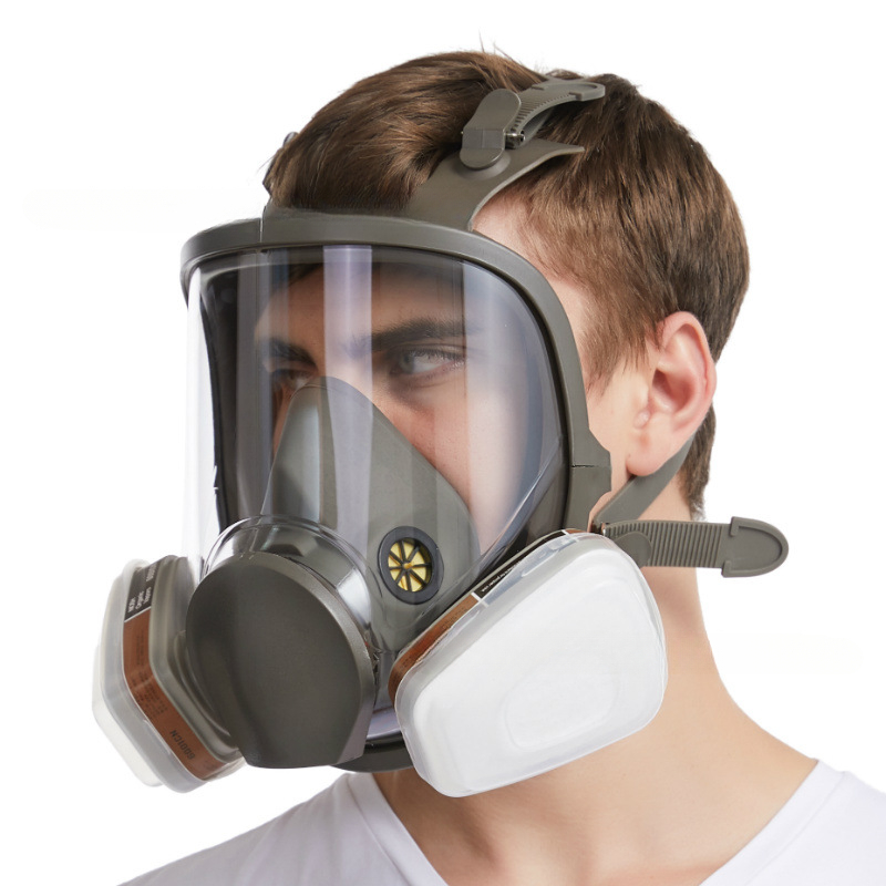 Anti-Fog 6800 Gas Mask Industr - огляд і ціна Dust Mask Construction