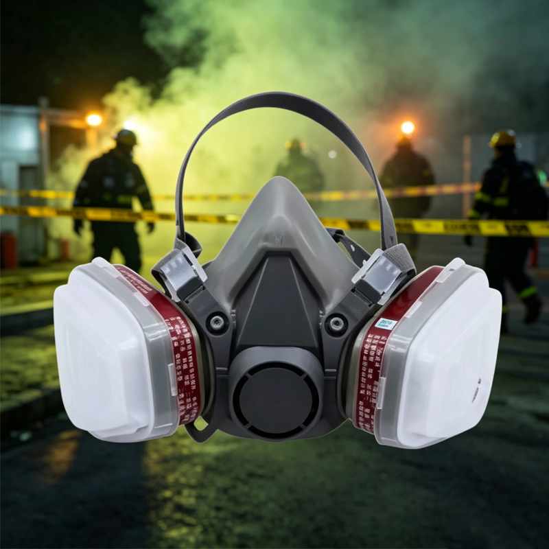 1pcs Of Gas Mask Anti Spray Pa - огляд і ціна Dust Mask Construction